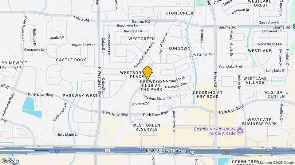 2000 Westborough Dr Map and Location Details