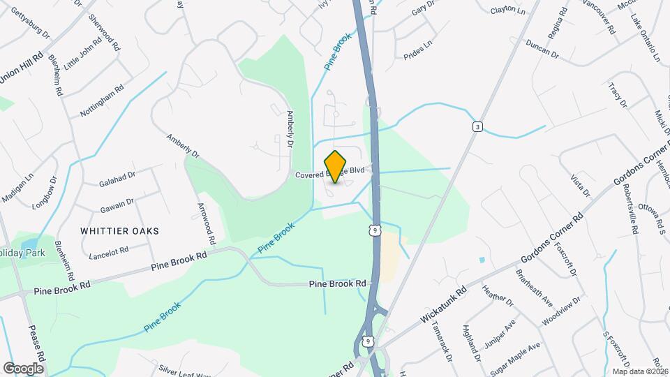 205 Covered Bridge Blvd, Unit B Map and Location Details