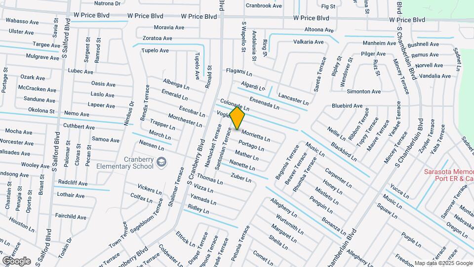 2743 Morrietta Ln Map and Location Details