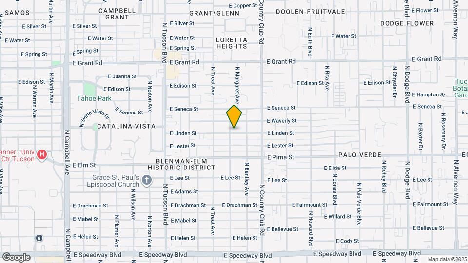 2905 E Linden St Map and Location Details
