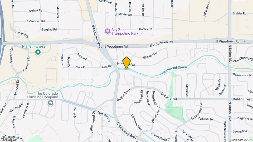 6741 Dublin Loop W Map and Location Details