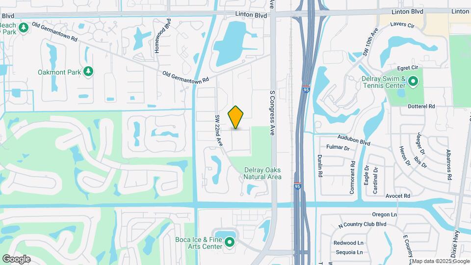 2885 SW 22nd Ave Map and Location Details