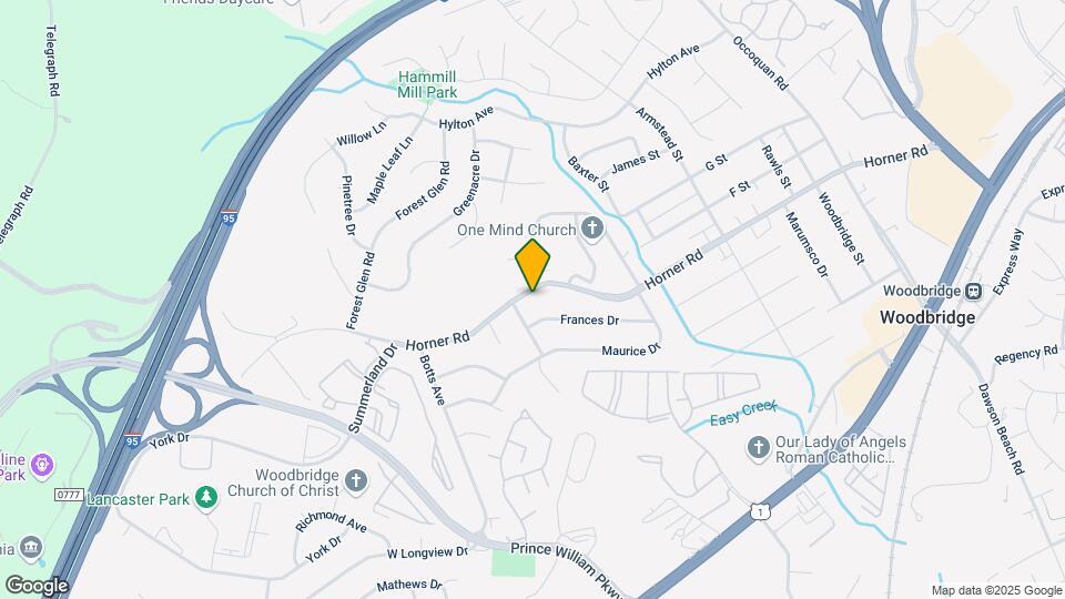1621 Horner Rd Map and Location Details