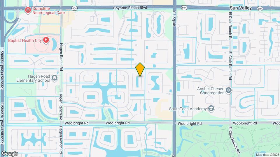 10599 Silverton Ln Map and Location Details