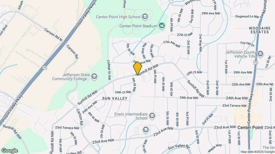 547 Sunhill Rd NW Map and Location Details