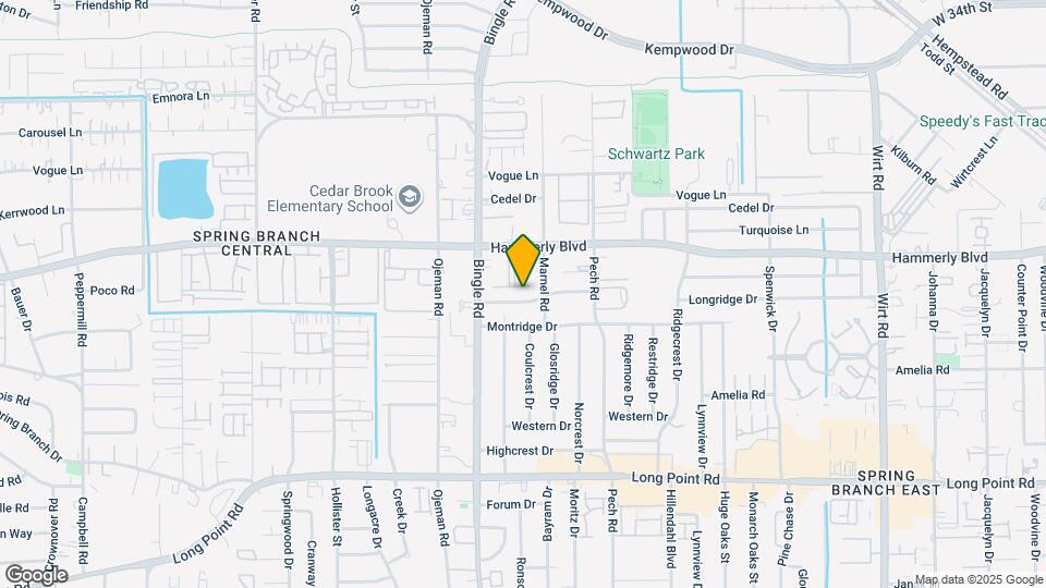 8550 Ridgepoint Dr Map and Location Details