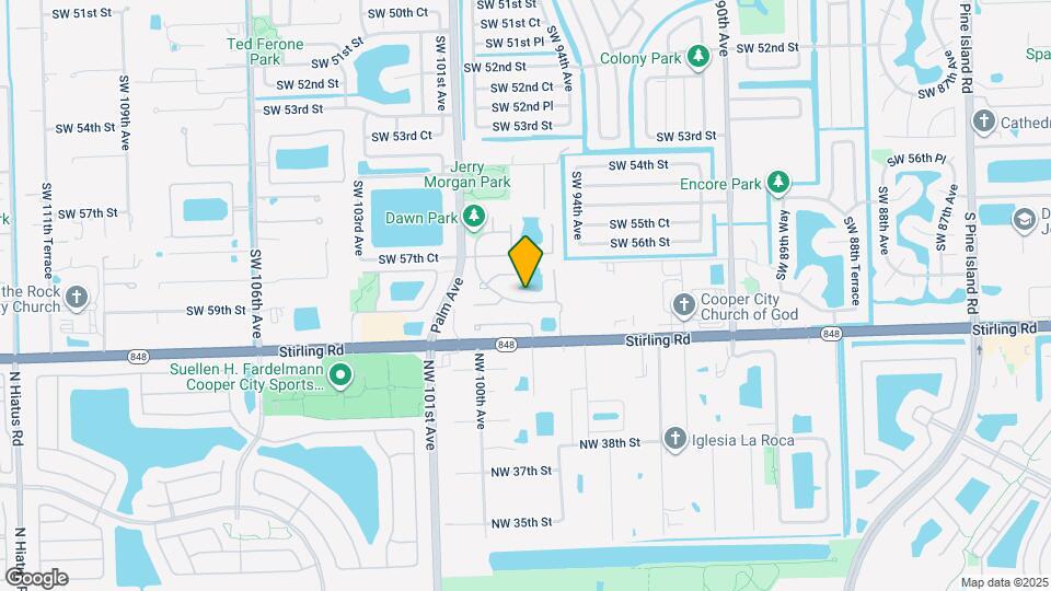 9803 SW 59th St Map and Location Details