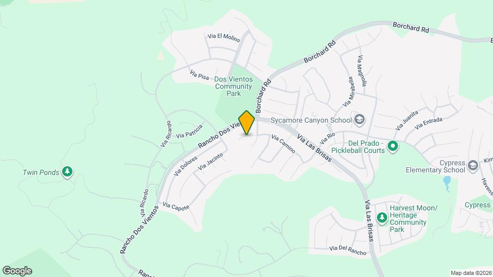 5058 Via Camino Map and Location Details