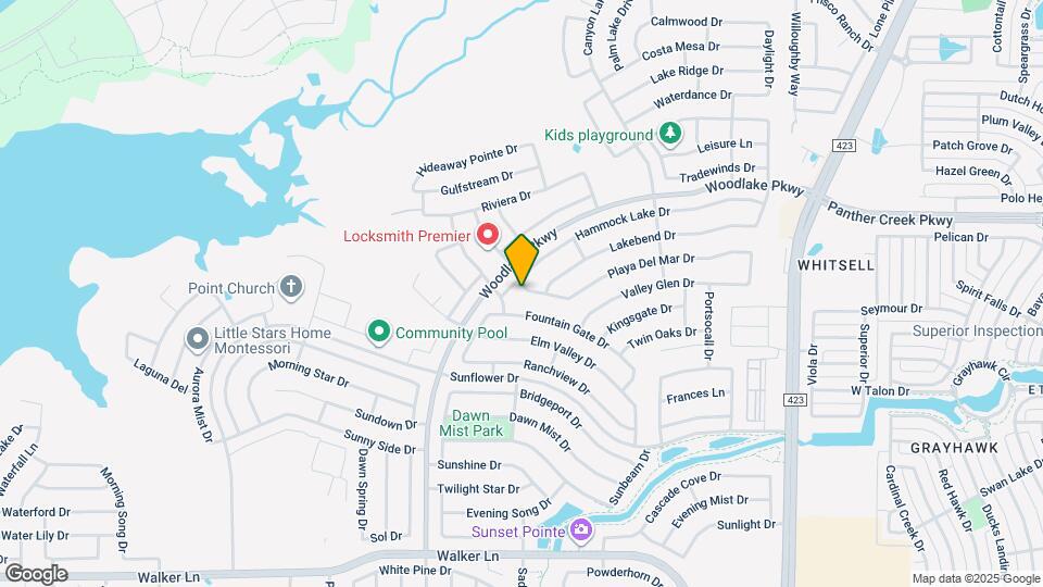 2298 Peaceful Pointe Dr Map and Location Details