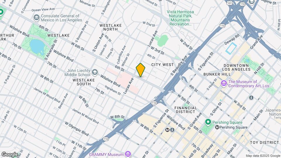 1120 W 6th St Map and Location Details