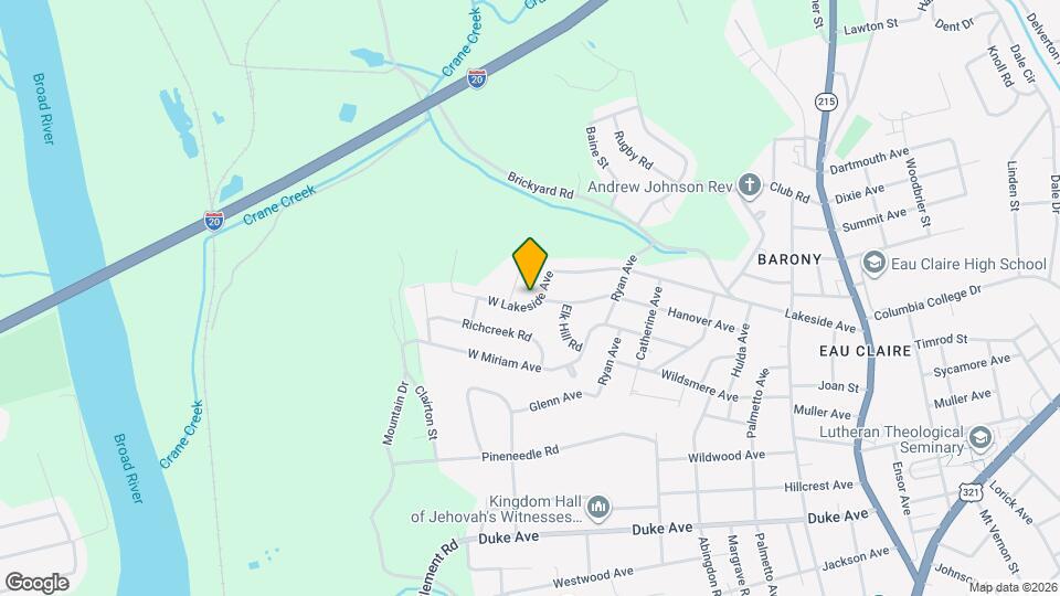 301 W Lakeside Ave Mapa y Detalles de la Ubicación