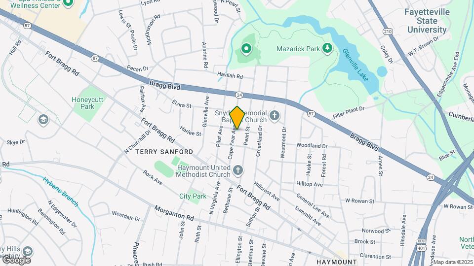 510 Cape Fear Ave Map and Location Details