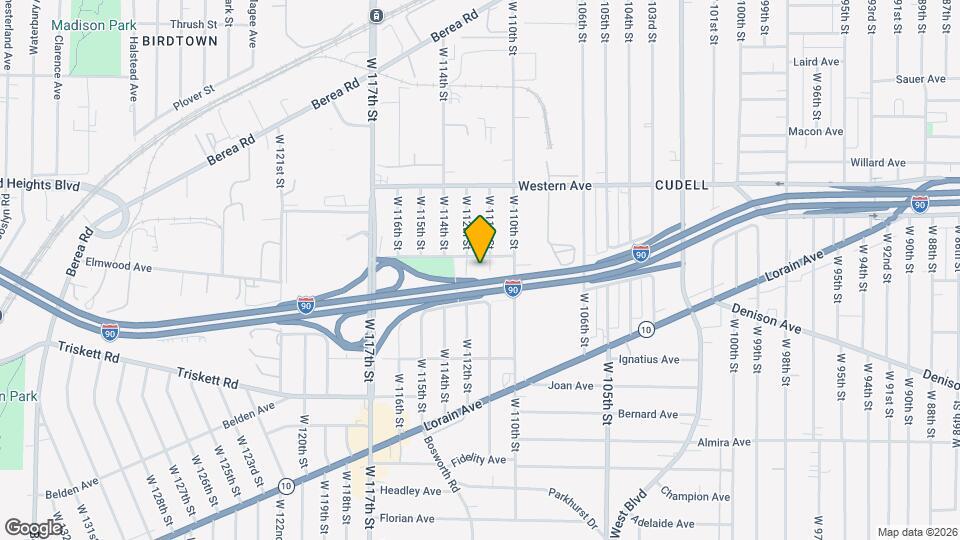 3110 W 111th St Map and Location Details