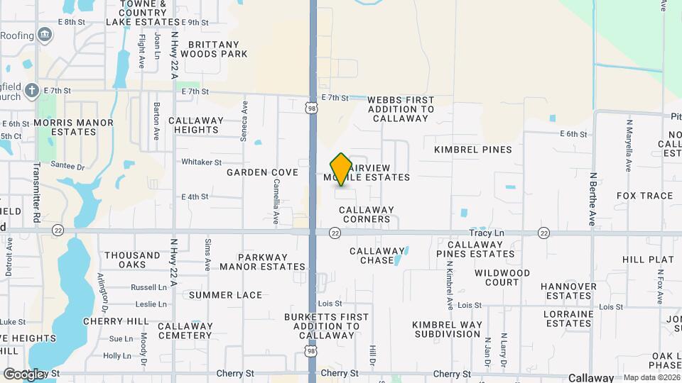 413 Raven Ln Map and Location Details