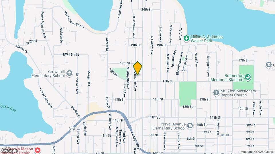 1506 N Cambrian Ave Mapa y Detalles de la Ubicación