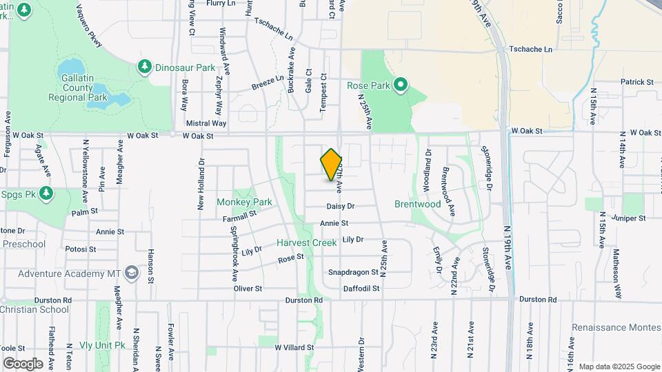 2709 Goldenrod Ln Map and Location Details