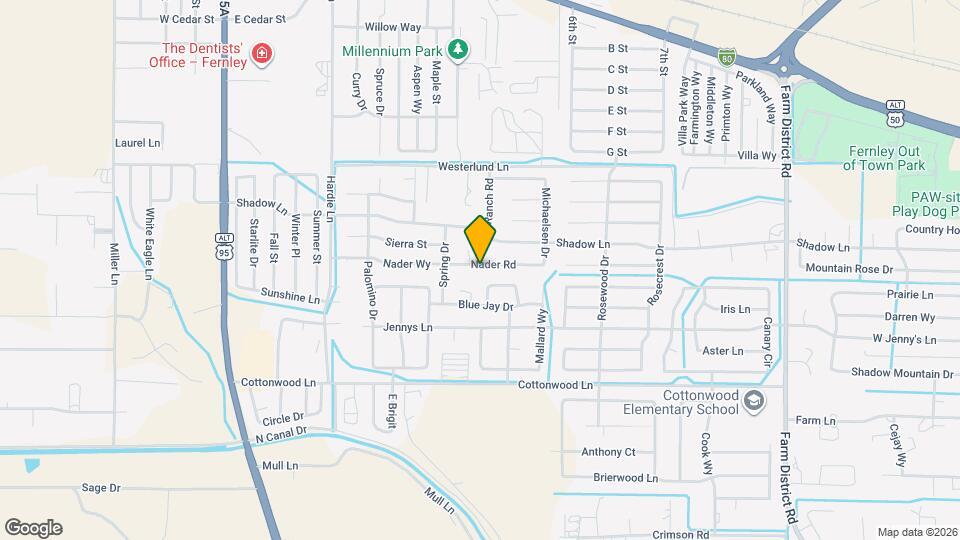 559 Nader Wy Map and Location Details