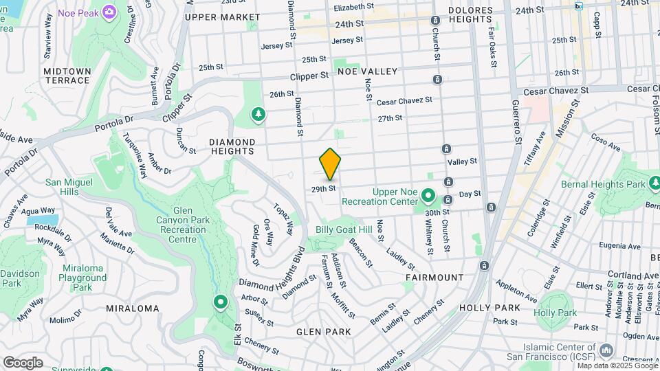 620 29th St Map and Location Details