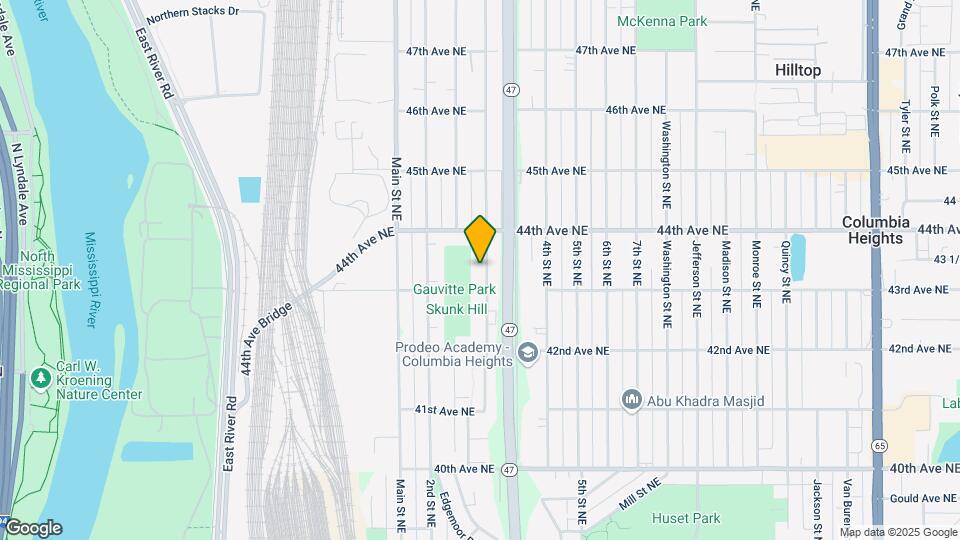 4318 3rd St NE Map and Location Details