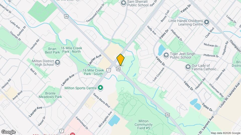 8010 Derry Rd W Map and Location Details