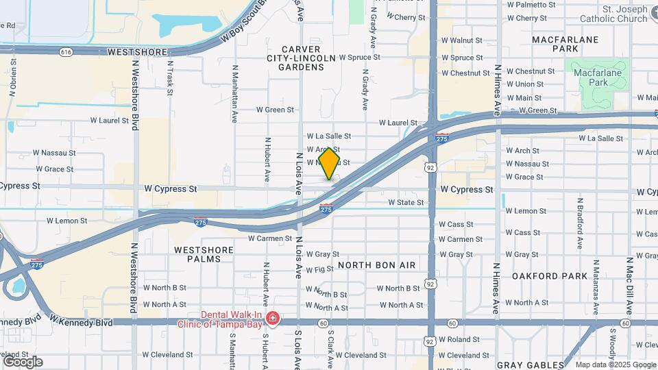 4101 W Cypress St Map and Location Details