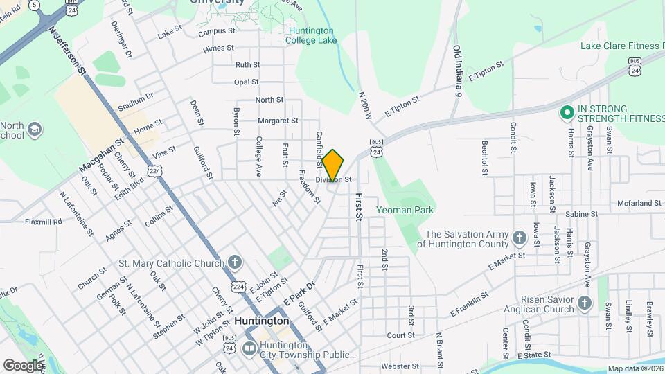 820 E Tipton St Mapa y Detalles de la Ubicación