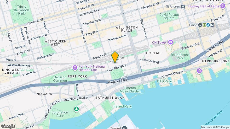 90 Fort York Blvd Map and Location Details