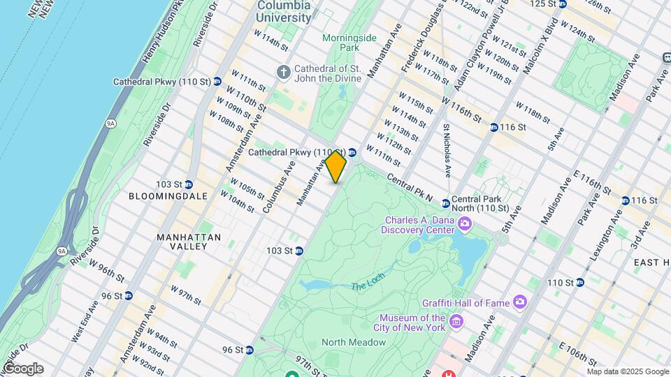 476 Central Prk W Map and Location Details