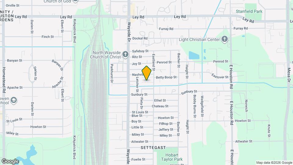 7958 Henson St, Unit A Map and Location Details