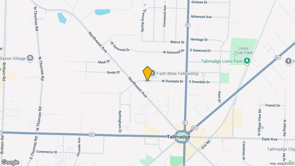 159 W Overdale Dr Map and Location Details