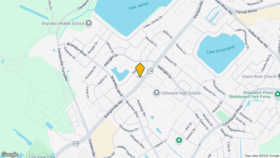 1680 Guthrie St Map and Location Details