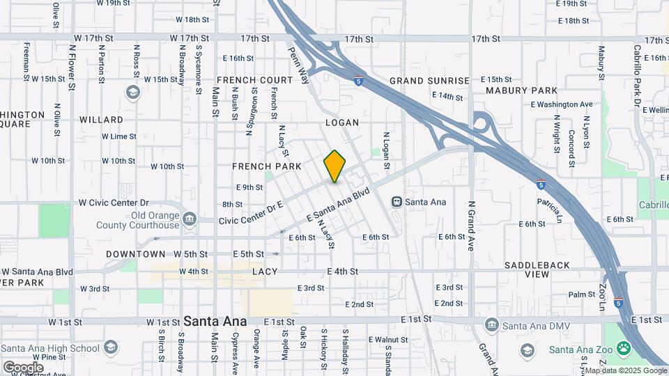 Garfield Apartments Map and Location Details