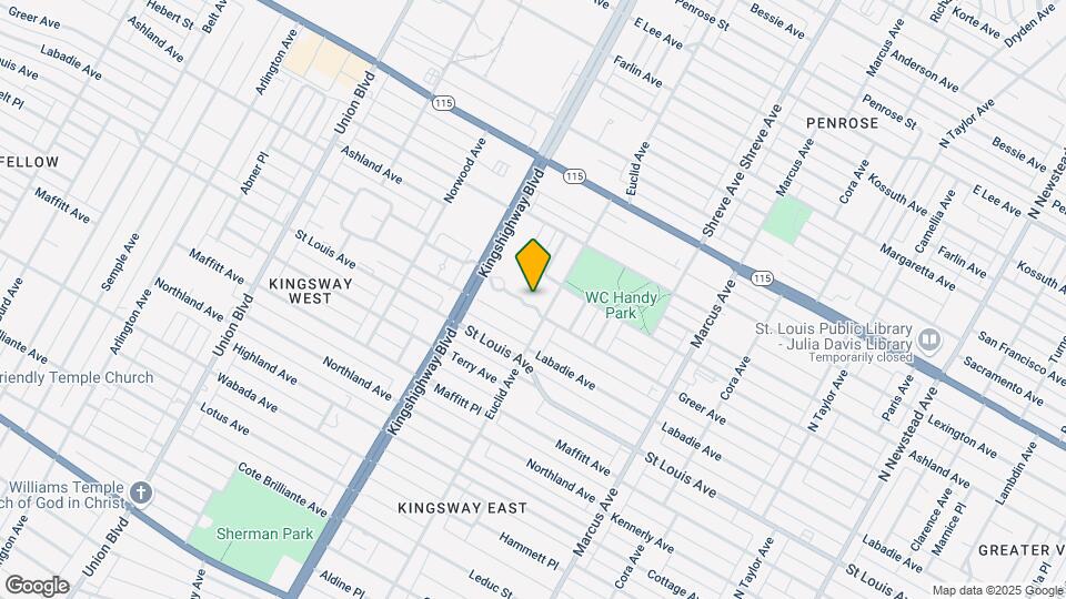 3015 N Euclid Ave Mapa y Detalles de la Ubicación