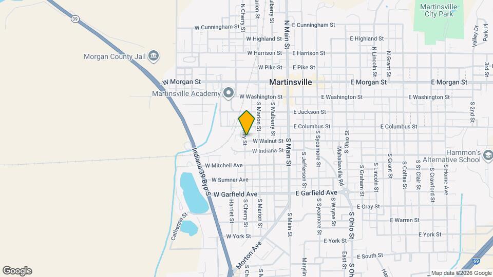 279 S Cherry St Map and Location Details