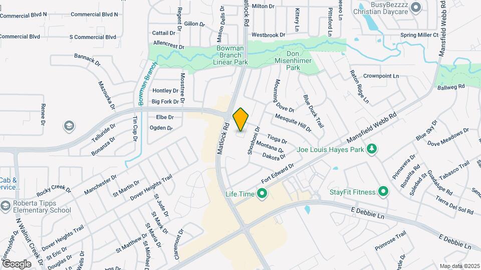 207 Marcus St Map and Location Details