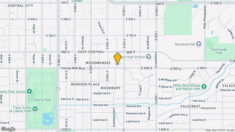 927 S McClelland St Map and Location Details