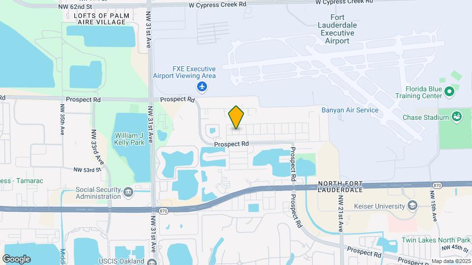 2709 NW 54th St Map and Location Details