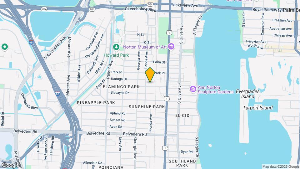 509 Flamingo Dr Map and Location Details