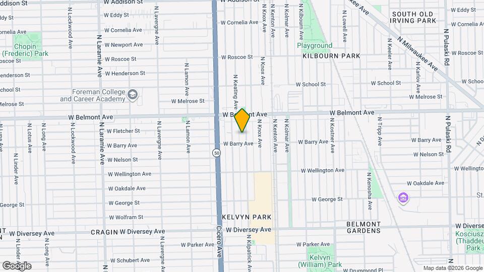 3114 N Kilpatrick Ave Map and Location Details