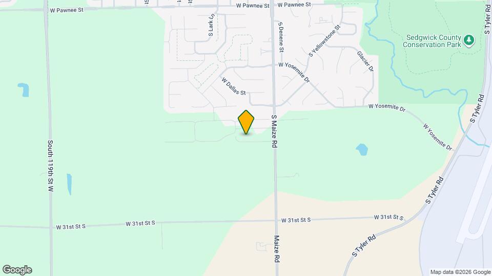 2933 S Maize Ct Map and Location Details
