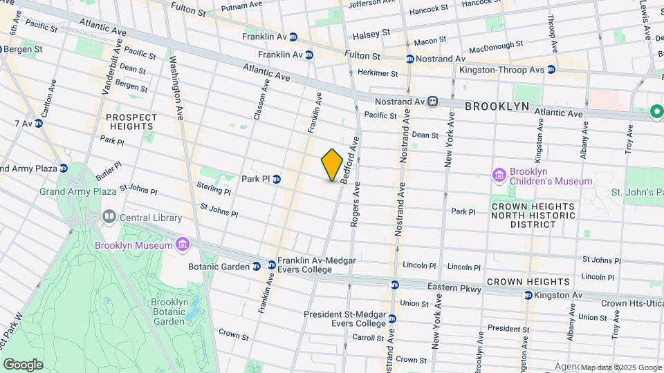 680 Prospect Place Mapa y Detalles de la Ubicación