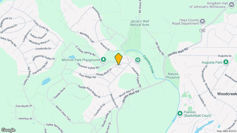 114 Shady Bluff Dr Map and Location Details