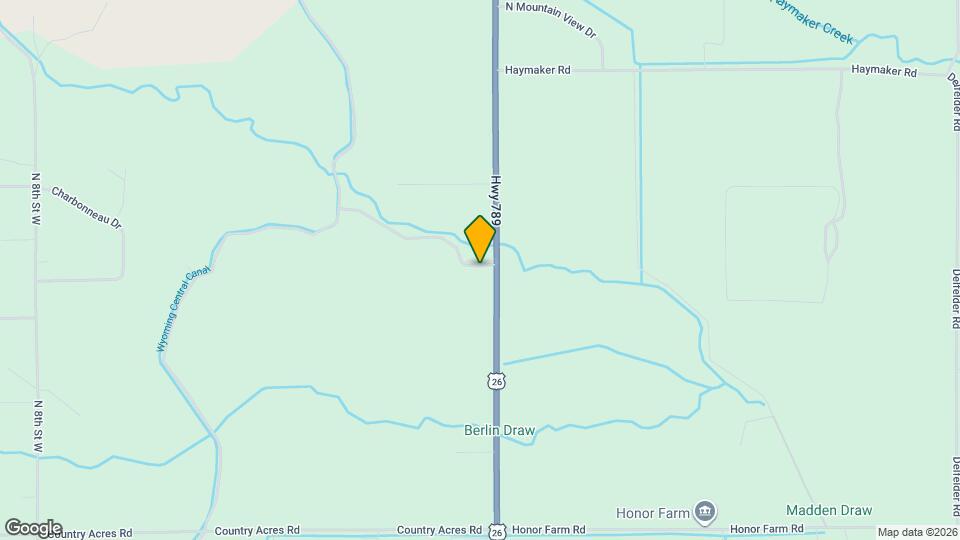 10777 WY-789 Map and Location Details