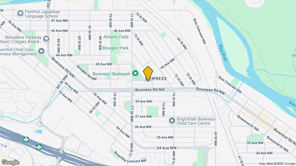 7705 41 Av NW Map and Location Details
