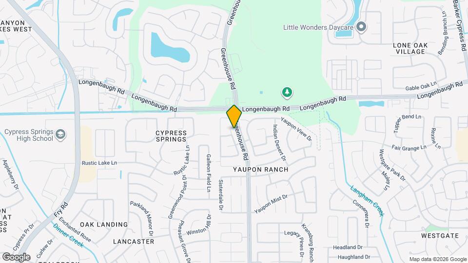 8102 Sweetstone Bluff Ln Mapa y Detalles de la Ubicación