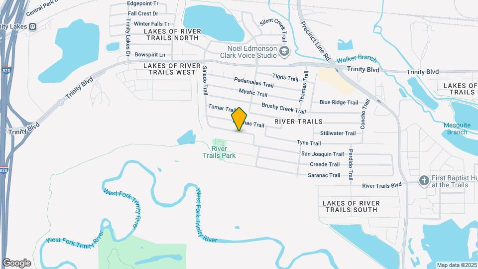 2745 Salado Trail Map and Location Details