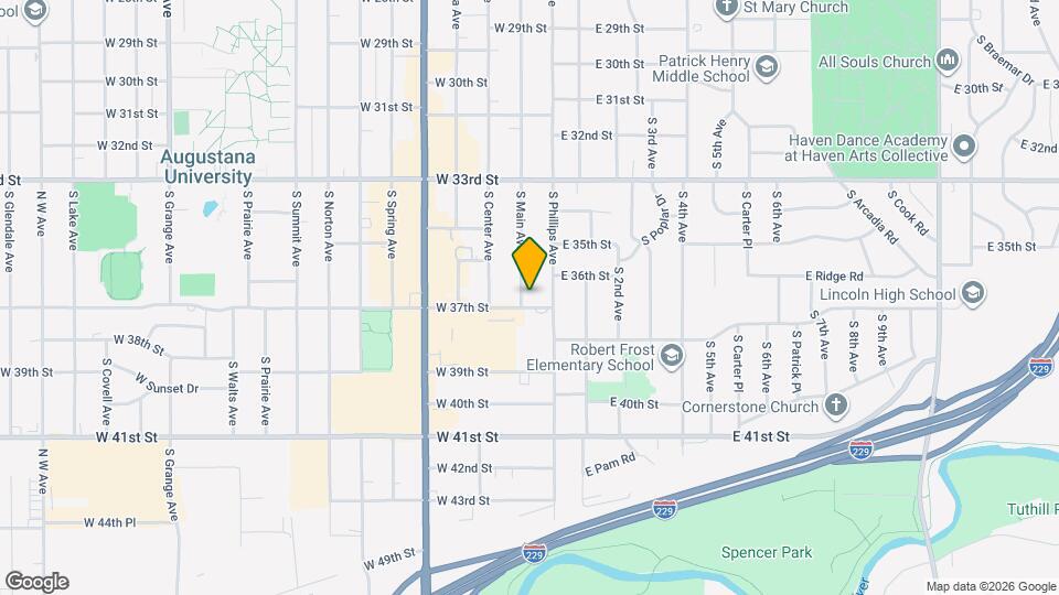 2822 S Main Ave, Unit Unit A Map and Location Details