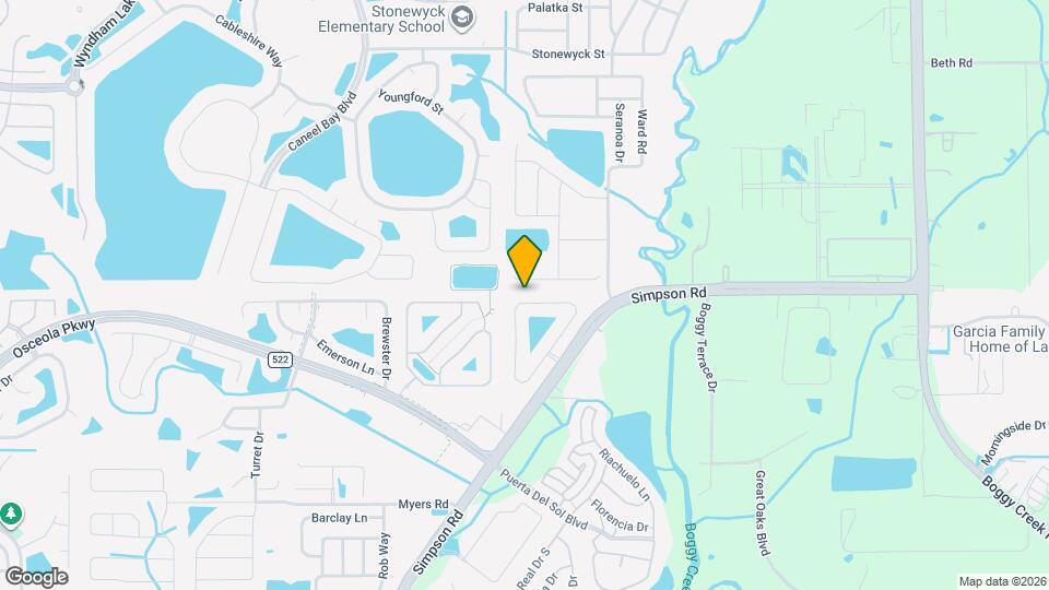 3247 Amberley Park Cir, Unit C Map and Location Details