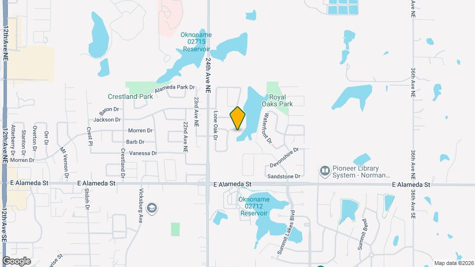 2508 Black Oaks Cir Map and Location Details