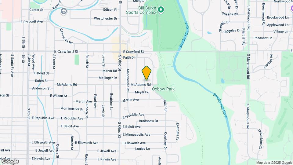 839 Meadowbrook Rd Map and Location Details
